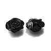 Natural Black Onyx Carved Pendants G-S390-03B-2