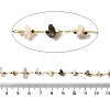Handmade Natural Botswana Agate Chip Beaded Chains CHC-F020-10G-11-2