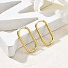 Ion Plating(IP) 304 Stainless Steel Hoop Earrings for Women EJEW-U035-12G-02-2