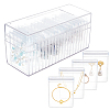 Transparent Acrylic Jewelry Storage Box Sets CON-WH0110-007A-1