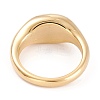 Ion Plating(IP) Unisex 304 Stainless Steel Finger Rings RJEW-K233-11B-G-2