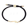 1Pc Adjustable Nylon Cord Slider Bracelets for Women BJEW-LP0001-32J-01-1