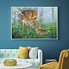 Deer & Rabbit DIY Diamond Painting Kit PW-WG49824-01-4