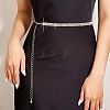 Alloy 3-Row Full Crystal Rhinestone Body Chains WGFFE9E-02-1