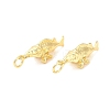 Brass Pendants KK-C144-01G-1