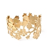 304 Stainless Steel Cuff Bangles for Women BJEW-B166-01G-4