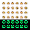 50G Luminous Transparent Acrylic Beads OACR-TAD0001-01Q-1