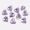 Faceted Glass Rhinestone Charms X1-RGLA-F050-A-001VL-1