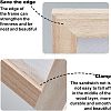 Wooden Paper Making LS-DIY-WH0171-49A-3