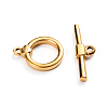 Ion Plating(IP) 304 Stainless Steel Toggle Clasps X-STAS-D142-04A-G-2