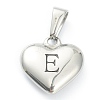 304 Stainless Steel Pendants STAS-P278-01E-P-1