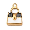 304 Stainless Steel Enamel Pendants LS-STAS-B112-01G-08-1
