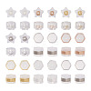 64Pcs 8 Style Silicone Ear Nuts SIL-KS0001-01-1