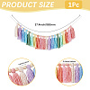 Cotton Tassel Hanging Wall Art Decorations HJEW-WH20003-20A-2