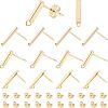 SUPERFINDINGS Brass Stud Earring Findings KK-FH0003-77-1