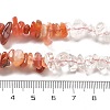 Natural Quartz Crystal & Carnelian Beads Strands G-L610-A29-01-5