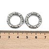 Ring 316 Surgical Stainless Steel Hoop Earrings EJEW-G416-19C-AS-5