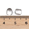 304 Stainless Steel Snap On Bails STAS-C135-01A-P-3