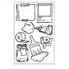 Item Label Clear Silicone Stamps PW-WG1909E-01-1