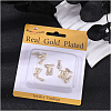 20Pcs 2 Styles Brass Charms KK-BBC0022-49-6