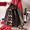 Magibeads 2 Sets 2 Style Rectangle Paper Wine Bottle Cover Bag Decoration AJEW-MB0001-01-12