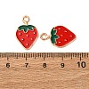 Fruits Alloy Enamel Pendants FIND-D304-03L-KCG-3