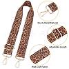 Polyester Leopard Print Pattern Bag Straps FIND-WH0001-29-5