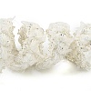 Polyester Crochet Lace Trim OCOR-Q058-32-1