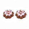 Opaque Epoxy Resin Decoden Cabochons CRES-S358-64-4