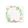 Square Paper Hair Clip Display Cards DIY-B061-01B-09-2