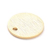Brass Charms X-KK-Y003-06G-G-3
