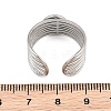 304 Stainless Steel Cuff Ring Components SA-CBA82C8-03A-P-3
