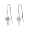 925 Sterling Silver Earring Hooks STER-S002-52-1
