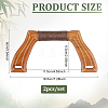 2Pcs Wooden Bag Handles FIND-PH0059-76A-2