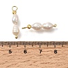 Natural Freshwater Pearl Beaded Pendants PA-CBAF2FA-02G-02-3