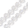 Natural Quartz Crystal Beads Strands G-O201B-103F-2