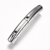Tarnish Resistant 304 Stainless Steel Bayonet Clasps STAS-O114-053P-A-2