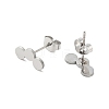 Non-Tarnish 304 Stainless Steel Stud Earrings EJEW-K285-04P-2