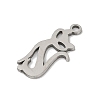 201 Stainless Steel Pendants STAS-F316-22P-05-2