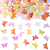 80G 8 Colors PVC Plastic Pendants KY-SC0002-43-1