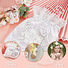CRASPIRE Bridal Wedding Small Purse Silk pouch ABAG-WH0032-23-7