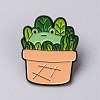 Potted Plant Enamel Pins JEWB-CJC0010-004B-1