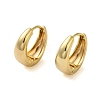 Ring Chunky Brass Hoop Earrings for Women KK-B089-40G-1