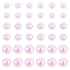 105Pcs 3 Styles Electroplate Opaque Solid Color Glass Beads Strands GLAA-TA0004-40B-1