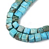 Dyed Natural Imperial Jasper Beads Strands G-H087-F02-01B-4