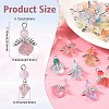 30Pcs Glass Pendants FIND-CJ0003-36-2