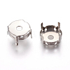 Non-Tarnish Stainless Steel Sew on Prong Settings LS-X-STAS-L229-05A-1