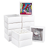 Foldable Square Paper Storage Gift Boxes CON-WH0110-42C-02-1