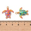 Printed Alloy Pendants AL-CBAFB12-04G-3