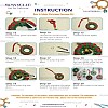 Christmas Theme DIY Cotton Threads Pendant Decoration Making Kits DIY-SC0028-31-8